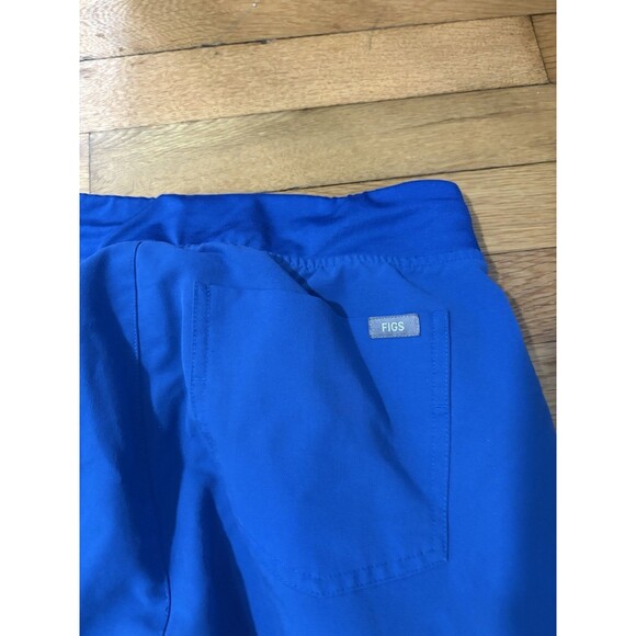 FIGS Size S Zamora Jogger High Waisted Scrub Pants Royal Blue - Picture 4 of 8